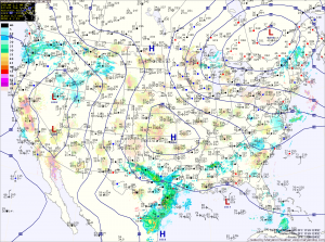 Current Surface Map