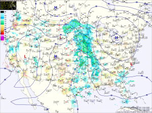 Current Surface Map