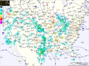 Current Surface Map