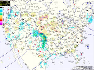 Current Surface Map