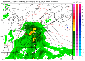 GFS - 8pm Tomorrow