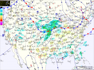 Current Surface Map