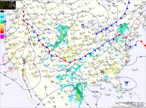 Current Surface Map