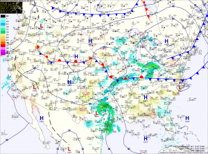 Current Surface Map