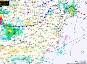 Current Surface Map