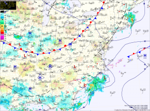 Current Surface Map