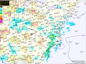 Current Surface Map