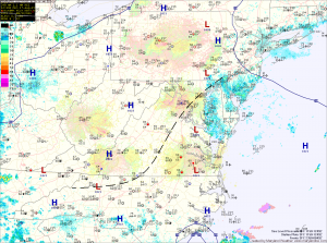 Current Surface Map