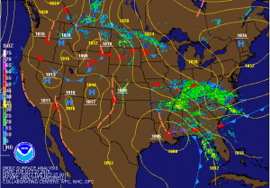 Current Surface Map