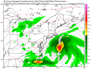 GFS - Monday Morning