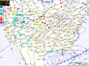 Current Surface Map