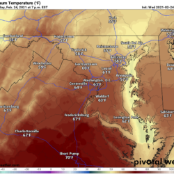 Spring-Like Warmth Today; Cooler to end the Week