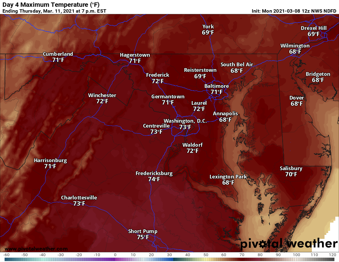 A Warm and Dry Week Ahead