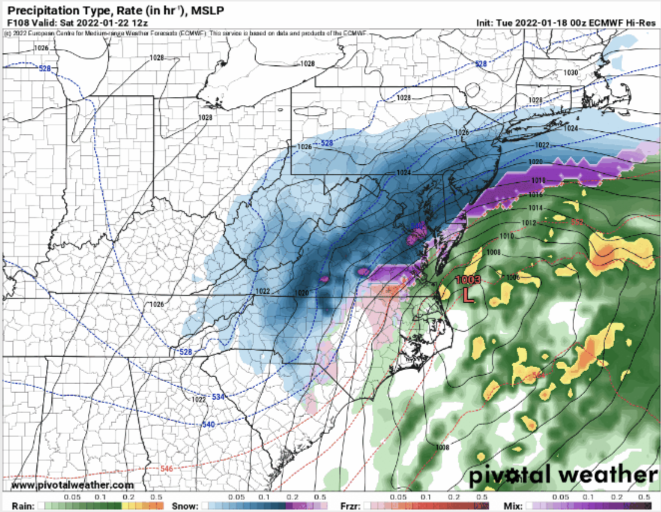 Snow Potential: Thursday AM and possible Significant Snow Friday into Saturday