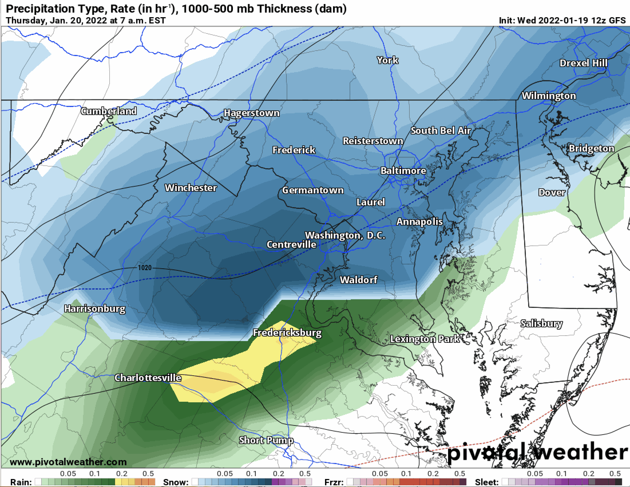 Morning Snow Likely Tomorrow; Weekend Threat Fizzles