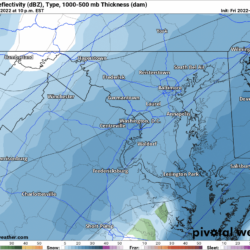 Friday AM Update: Slight snowfall adjustment; Blizzard Warnings along the coast