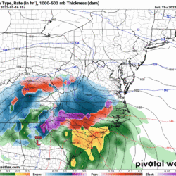 Thursday, 1/13 Update: Strong Winter Storm to Affect the State Sunday – Monday