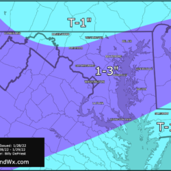 Light snow tonight through tomorrow morning