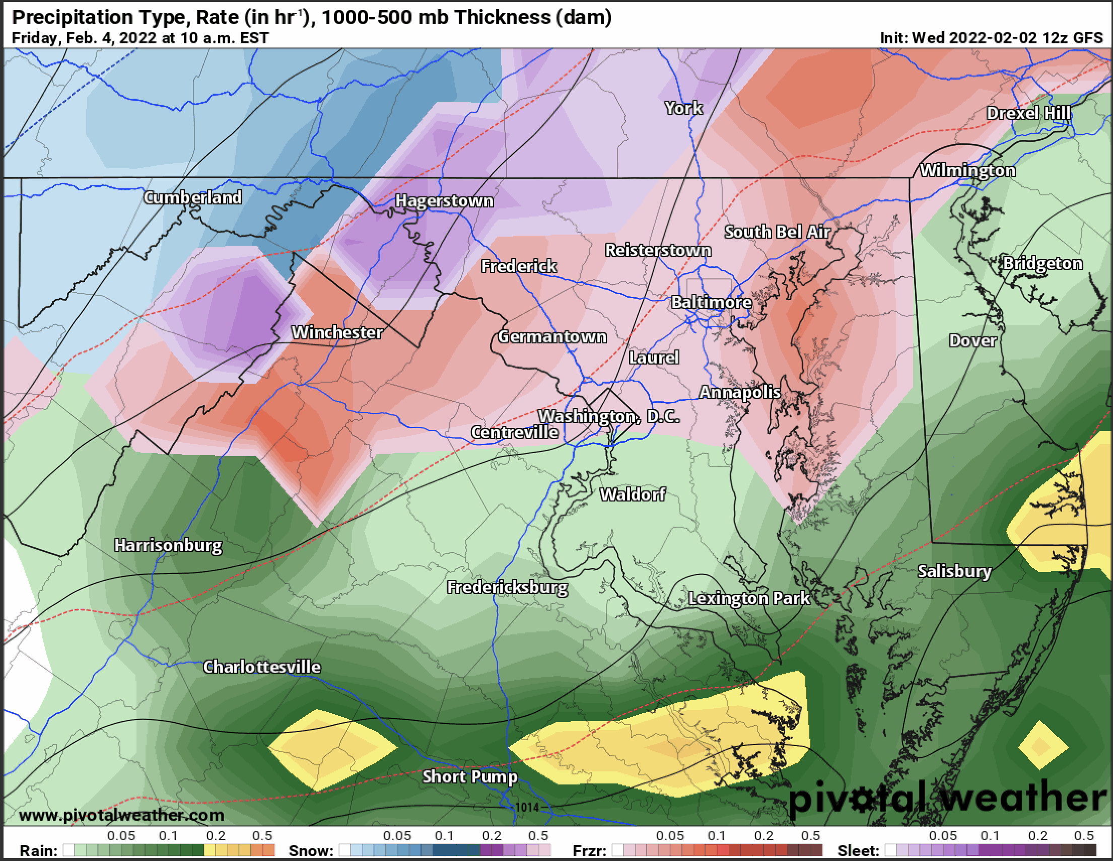 Freezing rain possible Friday as temps plummet