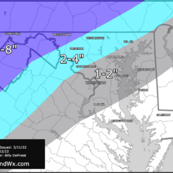 Potent cold front and low pressure to bring rain, snow, and very strong winds tomorrow