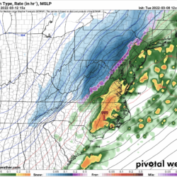 Winters last hurrah? Some snow possible tomorrow and again Saturday