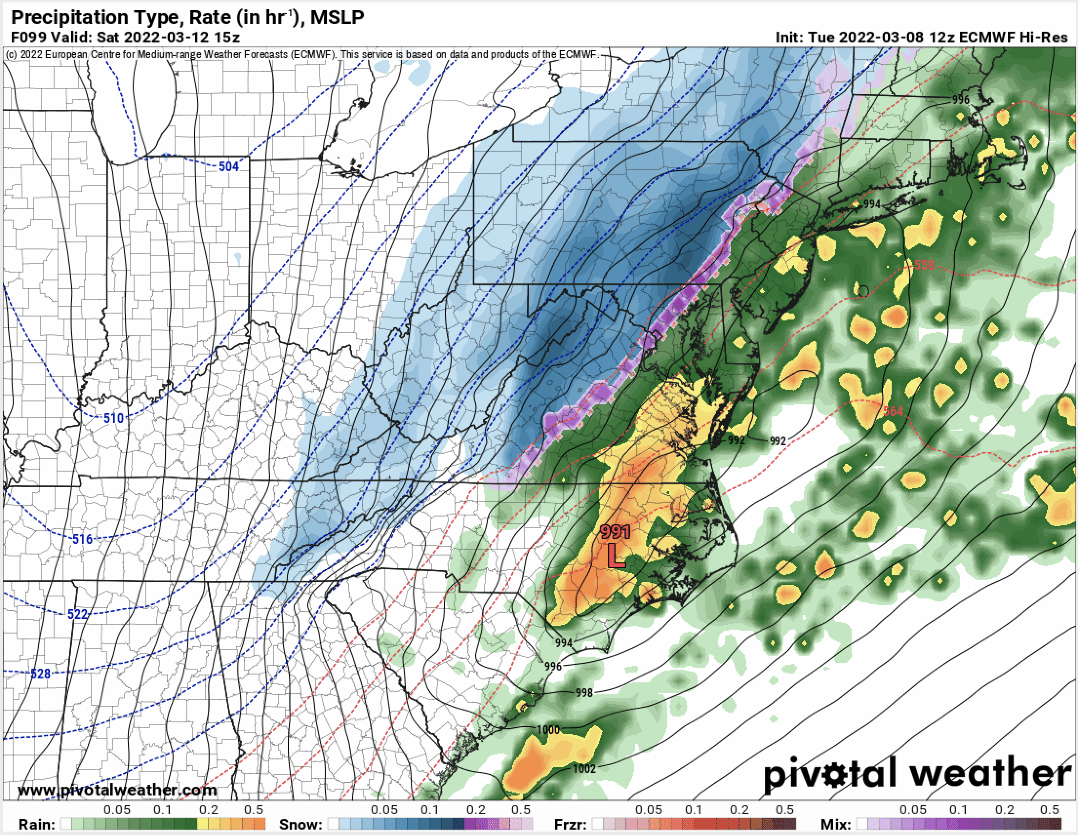 Winters last hurrah? Some snow possible tomorrow and again Saturday